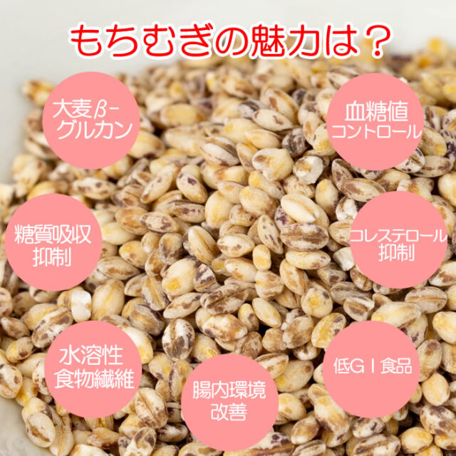 もっちもち大麦 楽天市場】大麦 国内産 もっちもち大麦 10kg（5kg×2袋）もち麦の