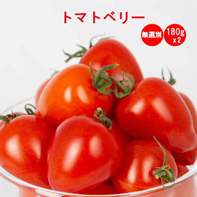 トマトベリー 360g 無選別（サイズ表記なし）【季節野菜 4月～6月 埼玉