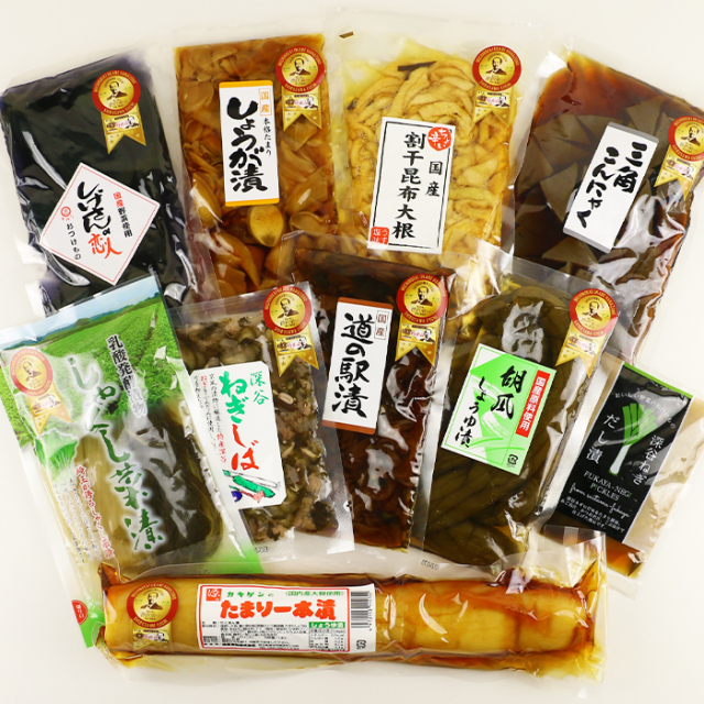 特選超人気漬物セット 国産限定 10点
