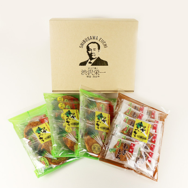 冬ギフト】ねぎみそ煎餅セット(ねぎみそ,辛子,こげめし,ねぎとろ