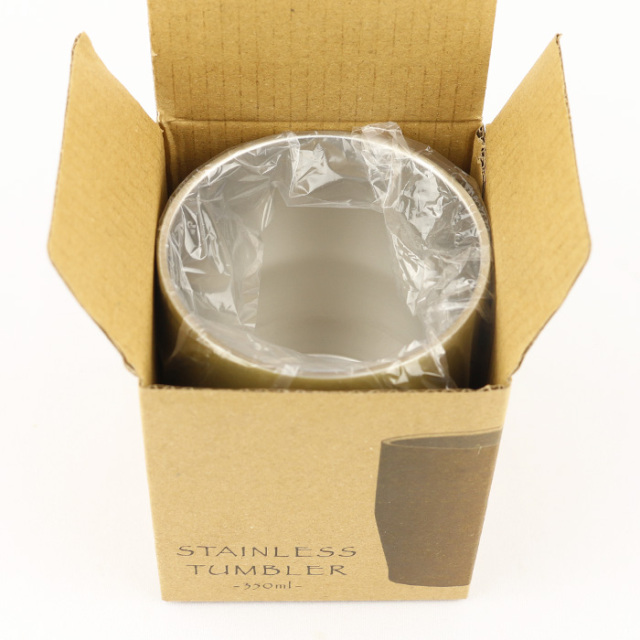 渋沢栄一翁】真空ステンレスカラータンブラー シャンパン