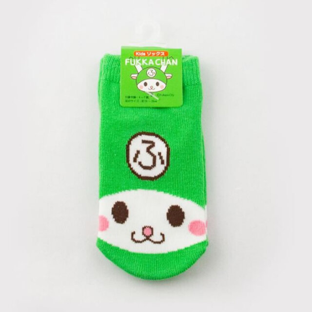 ふっかちゃんキッズ靴下（顔）
