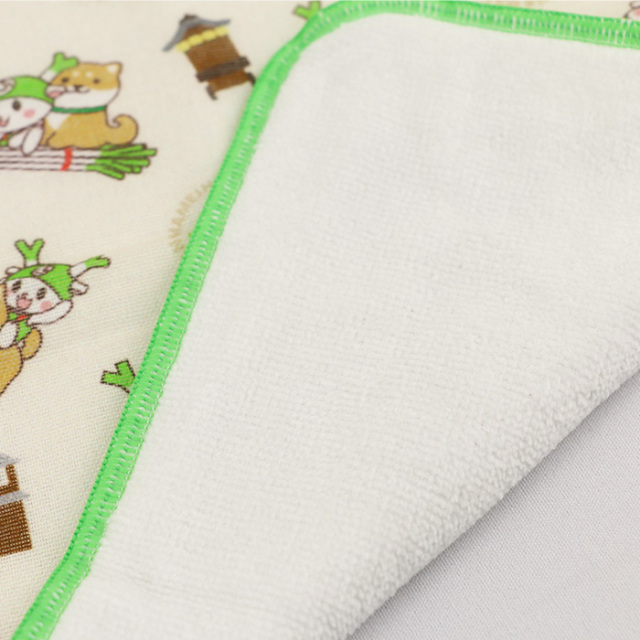 柴っち(6/25〜6/26購入) ふっかちゃん×豆柴はんかち【ふっかちゃんミュージアム（埼玉県