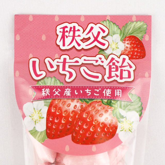 秩父いちご飴 45g 秩父産いちご使用
