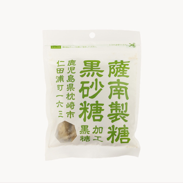 薩南製糖 黒砂糖 80g