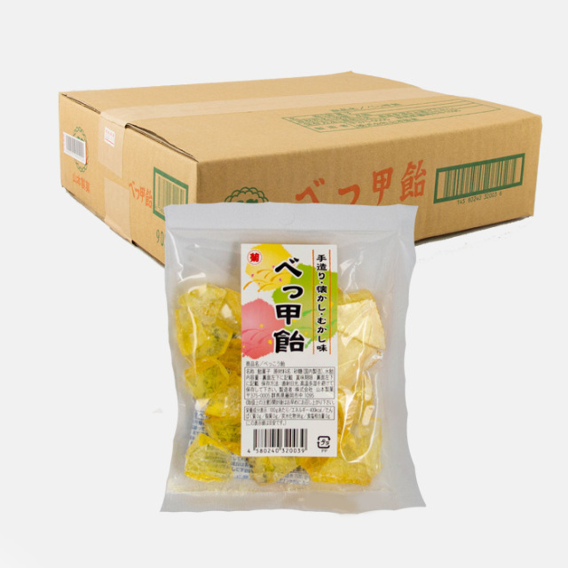 べっ甲飴 90g x 15袋 山本製菓 手造り 懐かし