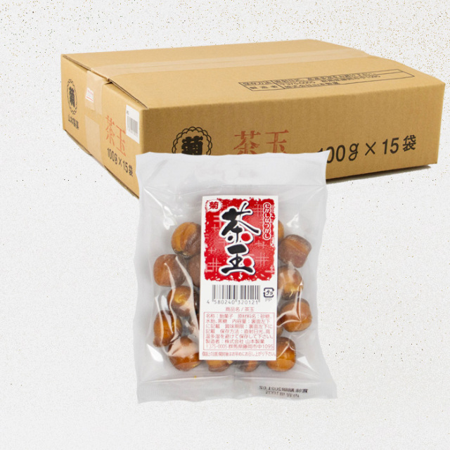 茶玉 90g x 15袋 山本製菓 むかし なつかし