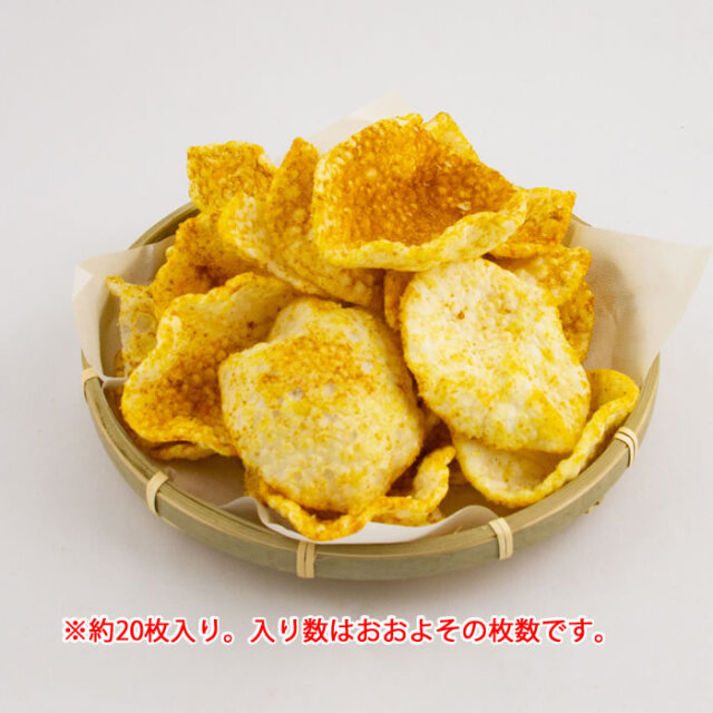 松崎米菓 カレーせんべい