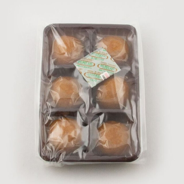 秩父産 太白芋黒糖饅頭 6個入 新井武平商店【埼玉県秩父市 送料