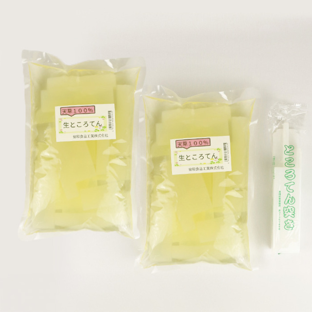 生ところてん 1.7kg 14本入りx2袋 突き棒付