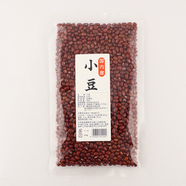 国内産 小豆（あずき）300g 清水家（埼玉県秩父市）