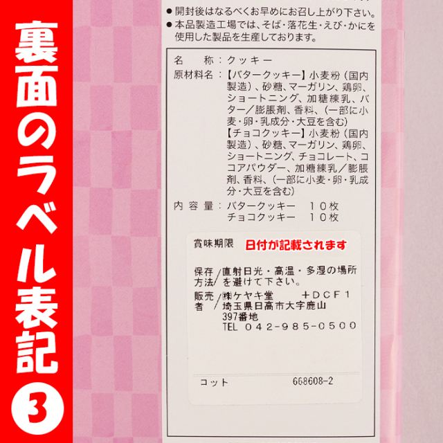 渋沢栄一 バター＆チョコクッキー 20枚入