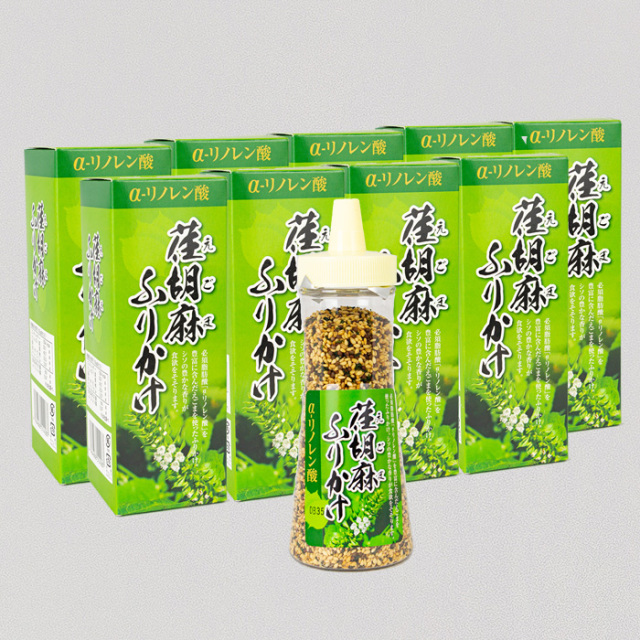 荏胡麻（えごま）ふりかけ 10本セット（90g x 10本）【清水家（埼玉県