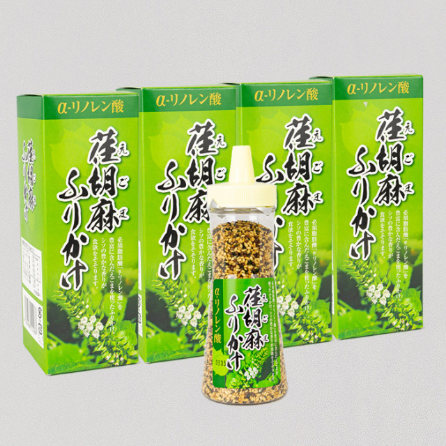 荏胡麻（えごま）ふりかけ 5本セット（90g x 5本）【清水家（埼玉県