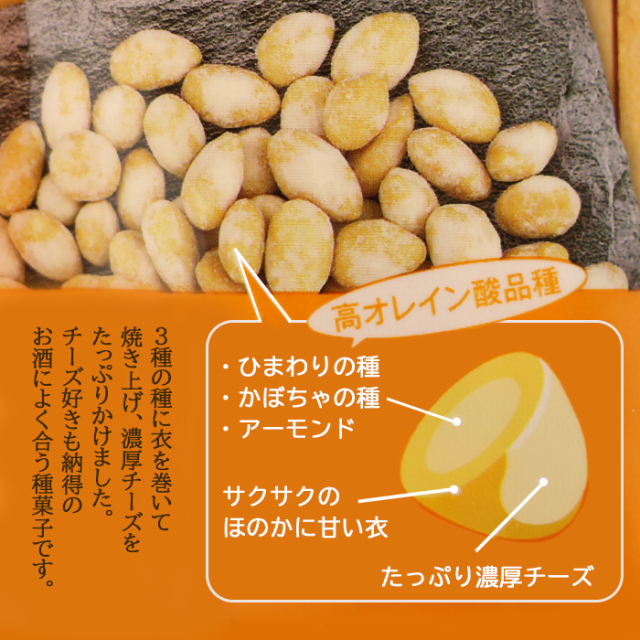 チーズを纏った大人の種菓子 70gx10袋 箱売 東海農産【静岡県静岡市