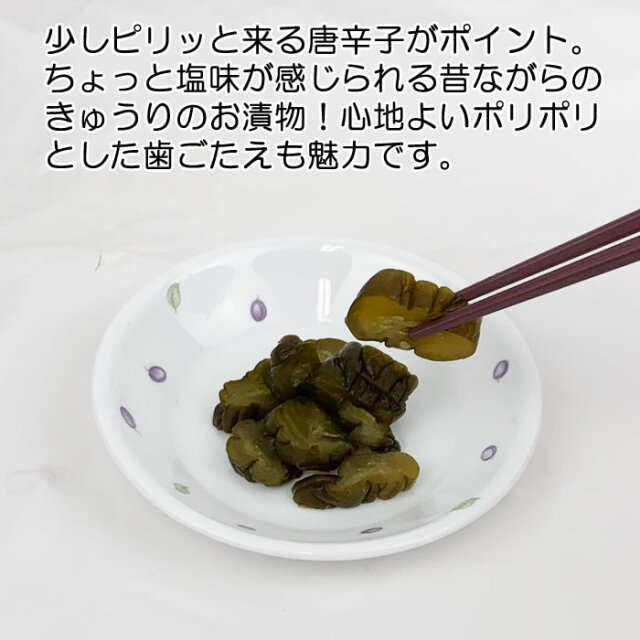 お茶うけきゅうり 250g マルツ食品