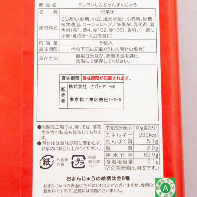 クレヨンしんちゃんまんじゅう