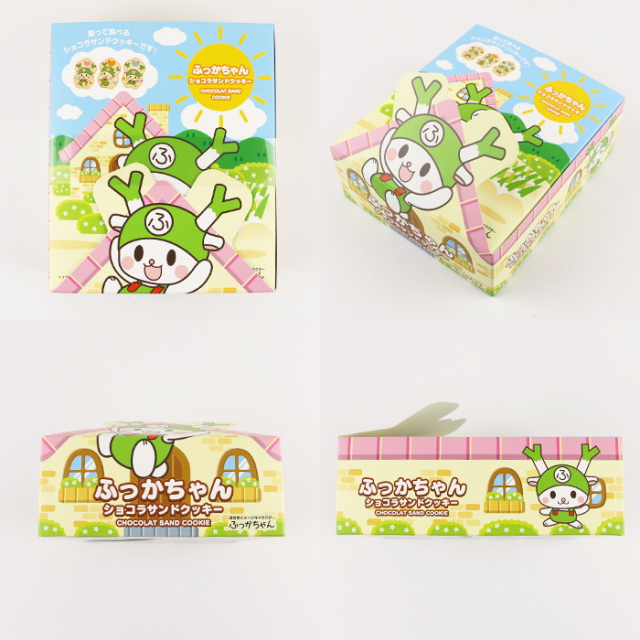 ふっかちゃんショコラサンドクッキーピンク 8個入 長登屋【埼玉県川越