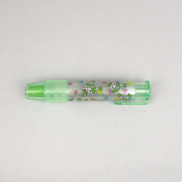 ふっかちゃんノック式消しゴム（グリーン）【ふっかちゃんミュージアム