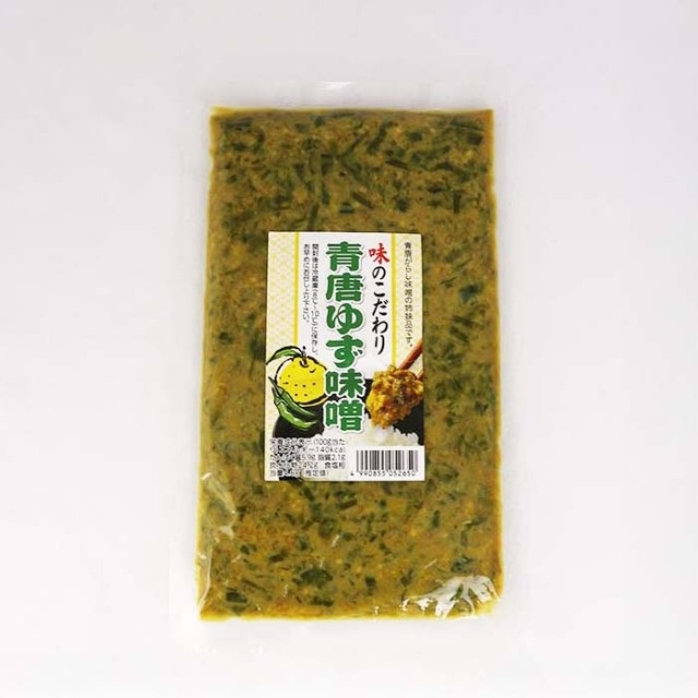 味のこだわり 青唐ゆず味噌 230g 清水家