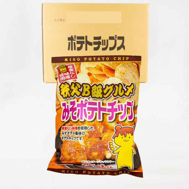 秩父B級グルメ みそポテトチップ BOX販売（15袋入り）【借金なし味噌