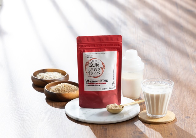 初回限定!玄米もち麦ファイバー×シェーカー付きセット