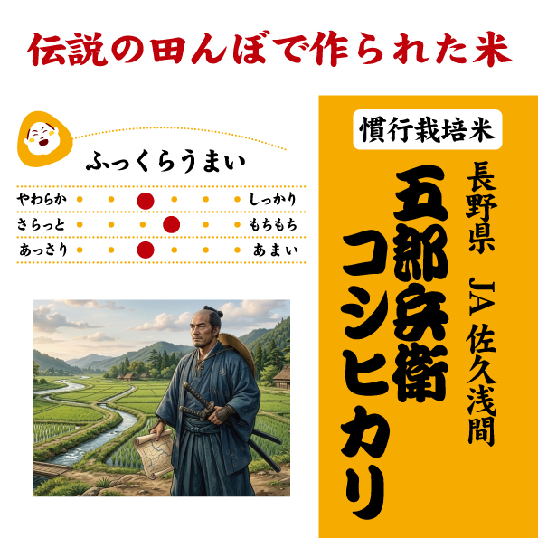 7年産　五郎兵衛コシヒカリ