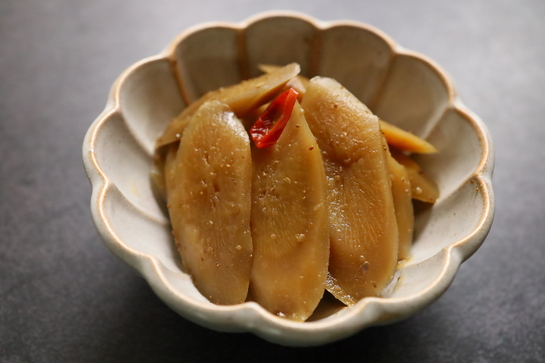 ごぼう旨辛煮シズル