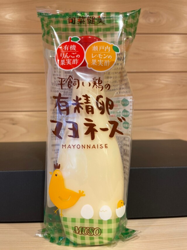 平飼い鶏の有精卵マヨネーズ 290g 1本