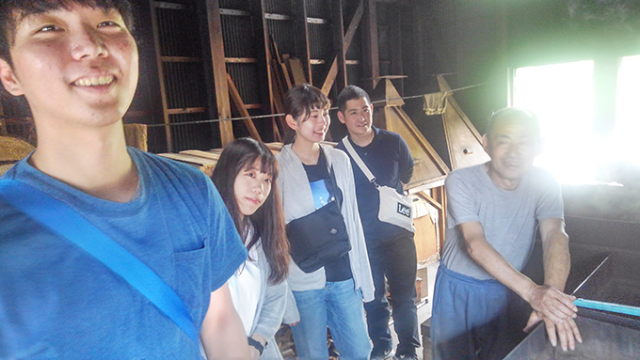 藻塩仙人訪問社員旅行