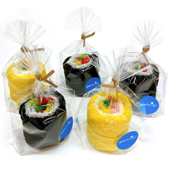 のり巻き・玉子巻きタオル 【チビ巻】 5個セット