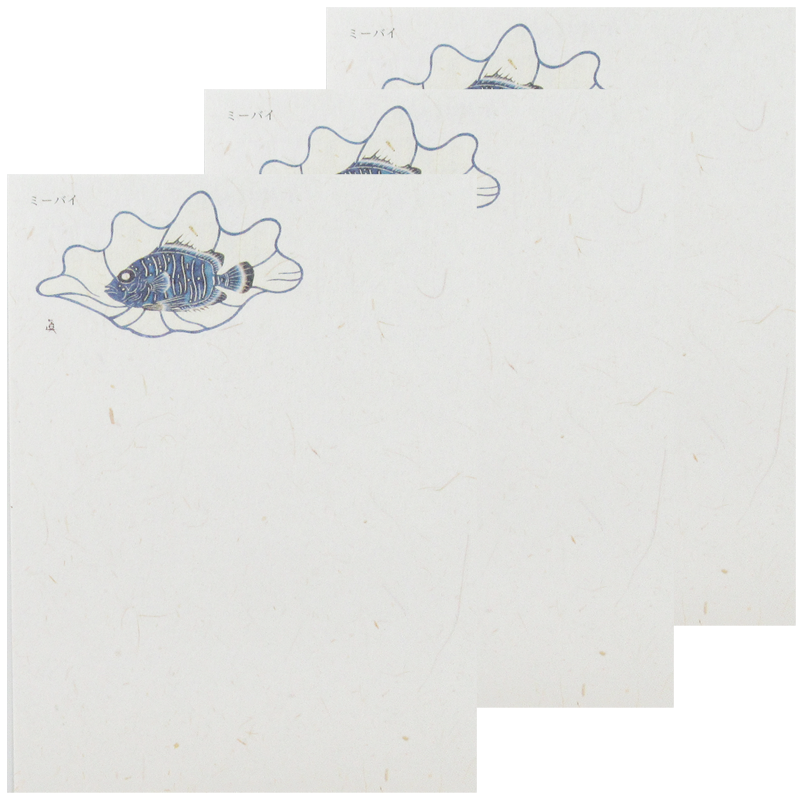 ワンポイント絵はがきミーバイ　3枚セット