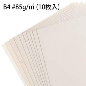月桃紙ＯＡ用紙＃８５　Ｂ４　１０枚