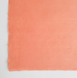 手漉き月桃紙　オレンジ