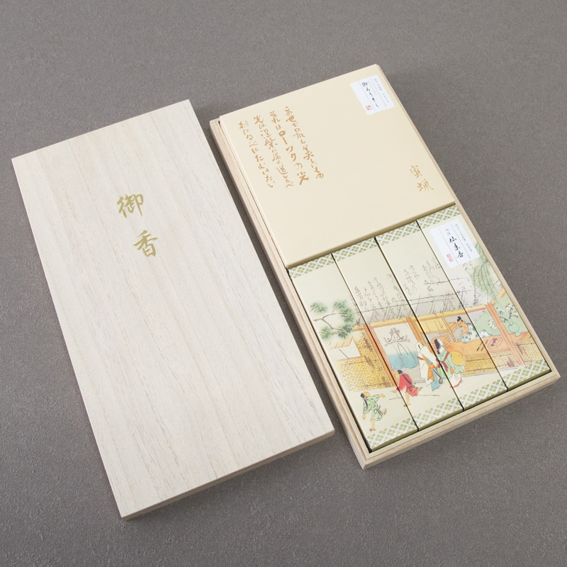 吟撰 仙年香 蜜ろうそくセット 桐箱