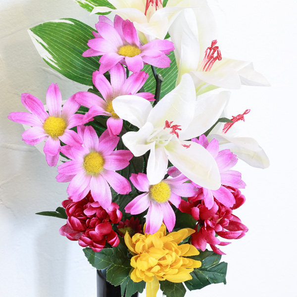 墓花 お供えアートフラワー 線香セット | 喪中見舞い 通販サイトGifle