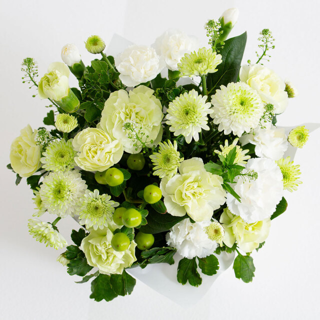 お供え花アレンジフラワー