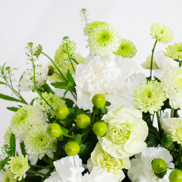 お供え花アレンジフラワー