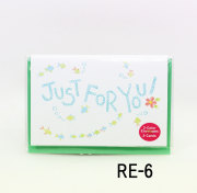 【Ｇreething Card RE-6】　グリーティングカード（あなただけのために）さかな