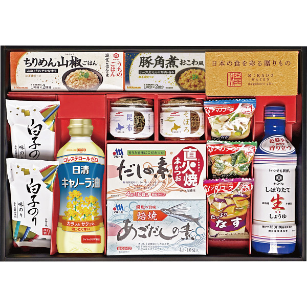 味香門和膳（みかどわぜん）　アマノフーズ&キッコーマン和食詰合せ（MKD-40B）
