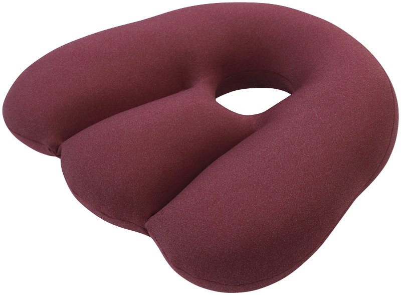 モグ　プレミアムホールシートクッション（ワインレッド）（4540323003532）（4540323003532）