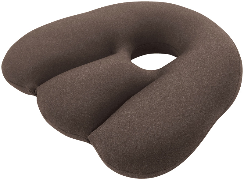 モグ　プレミアムホールシートクッション（ウッドブラウン）（4540323003563）（4540323003563）