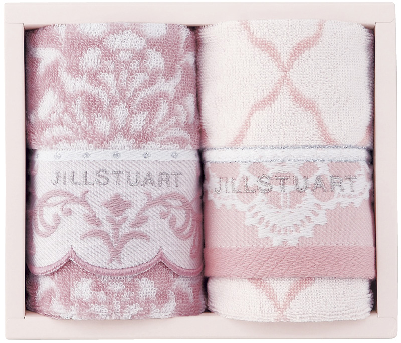 ジルスチュアート　ブルームオーナメント　ウォッシュタオル2P（58-3219150）（4547855450872）