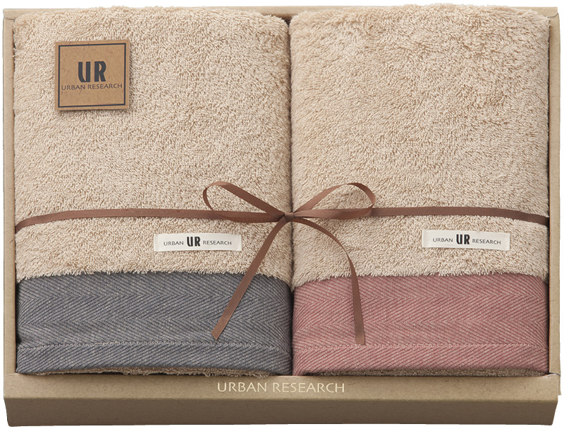 アーバンリサーチ　バスタオル2P（UR2350）（4518607673924）