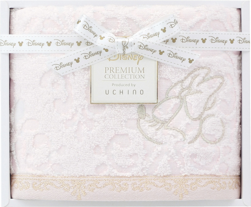 プレミアム ディズニー　エターナリー　フェイスタオル（ピンク）（WF15876P）（4905296693980）