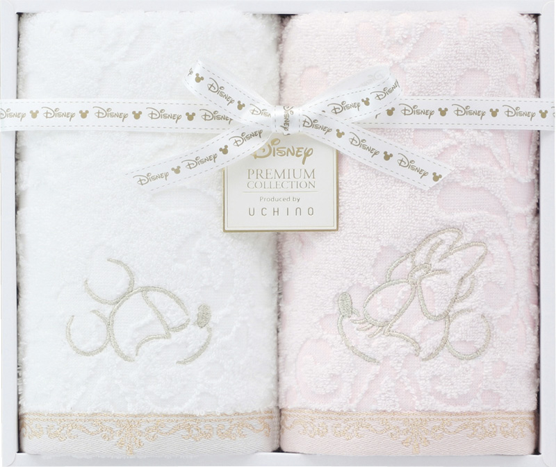 プレミアム ディズニー　エターナリー　フェイスタオル2P（WF30876M）（4905296671728）