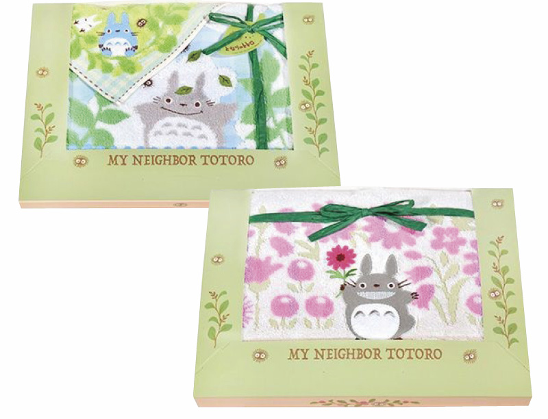 となりのトトロ　森のひなたぼっこ　タオルセット（TT-7345）（4992272753271）