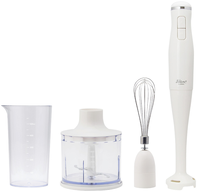 ドリテック　ハンドブレンダー「デリスティック」（HM-810WT）（4536117043419）