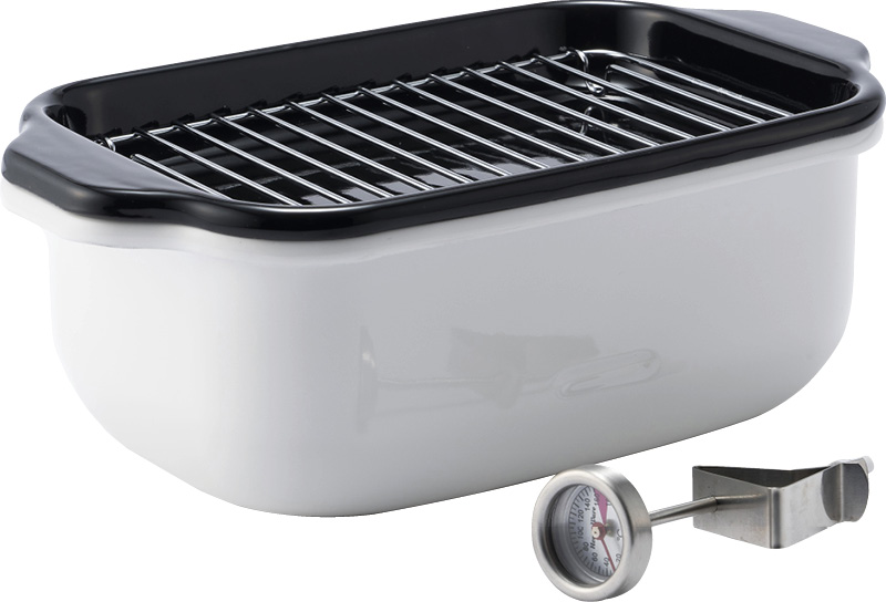 富士ホーロー　角型天ぷら鍋（TP-20K.W）（4977618110680）