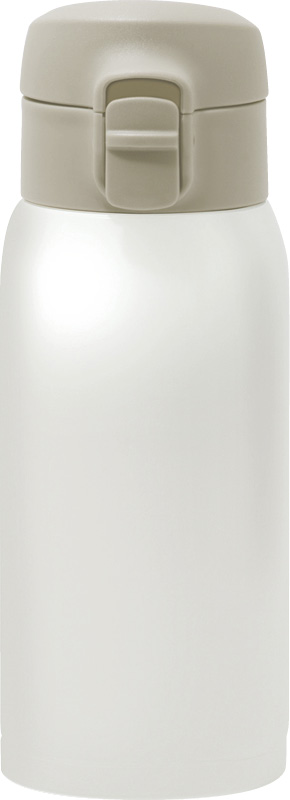 モテコ　ワンタッチ栓マグボトル350ml（ホワイト）（RH-1671）（4903779716713）